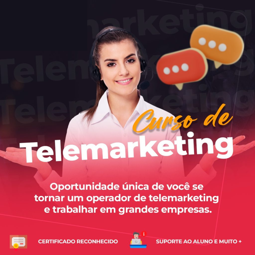 Curso Online de Telemarketing