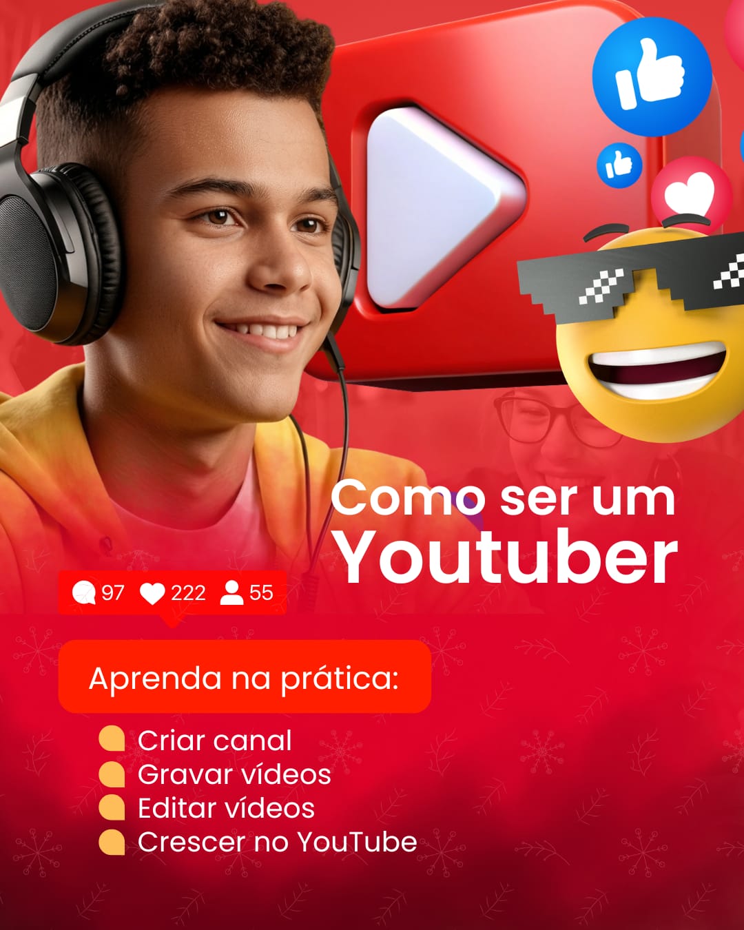 curso como ser um youtuber